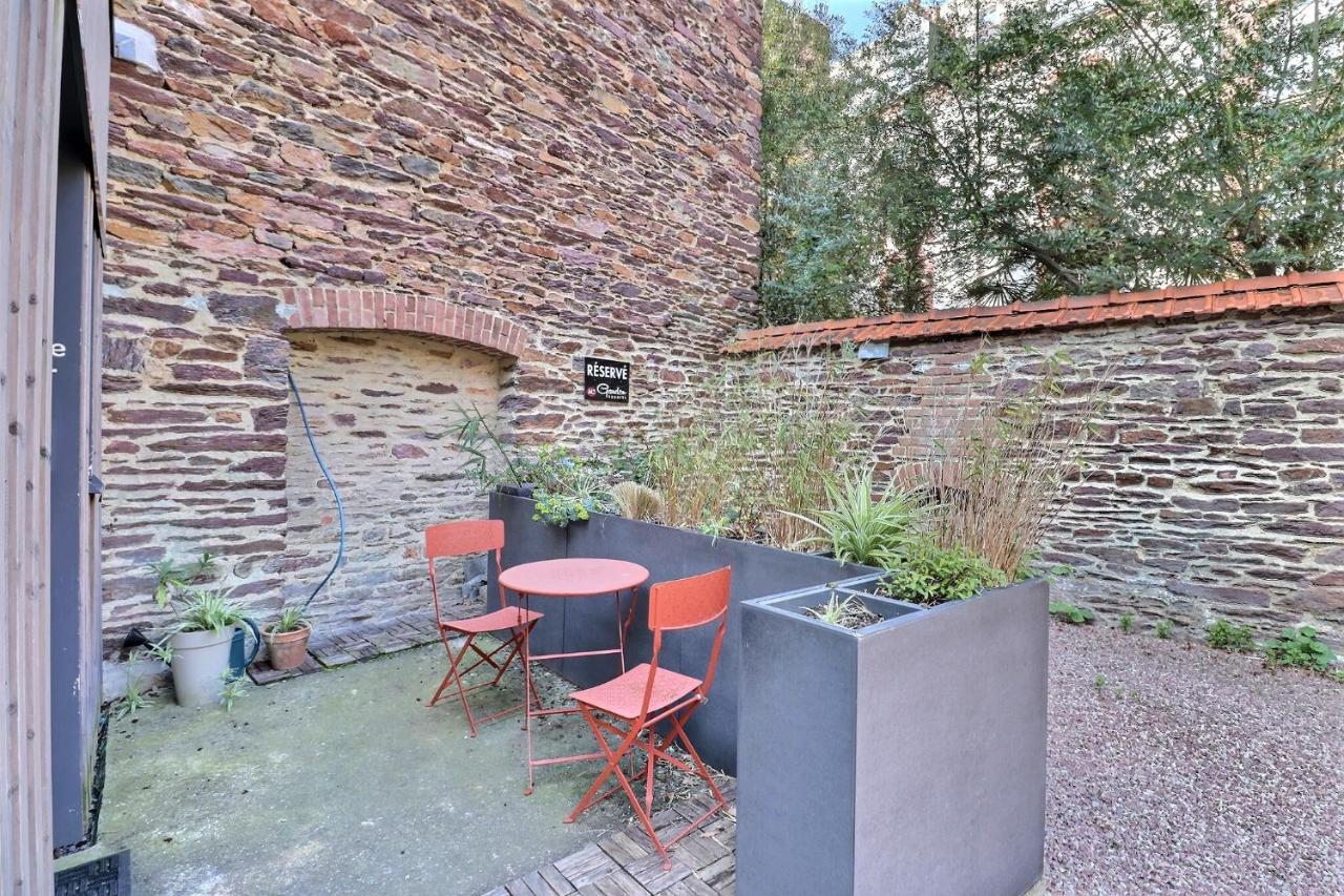 Garden Apparts Rennes Centre Gare Eksteriør bilde